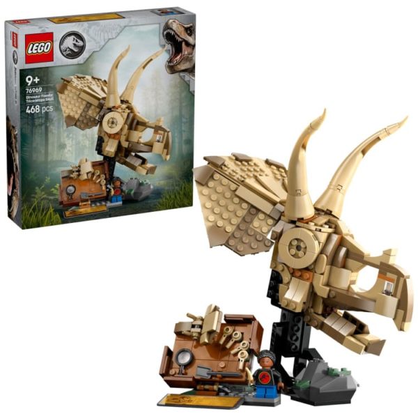 LEGO Jurassic World Dinosaur Fossils: Triceratops Skull (76969)